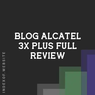 Alcatel 3X Plus (2026): 128GB Storage, Triple Camera & Official USD Price | Logo - Indexof
